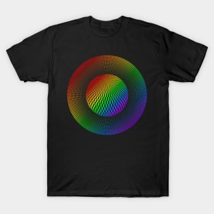 Circled Optical Illusion - #10 T-Shirt